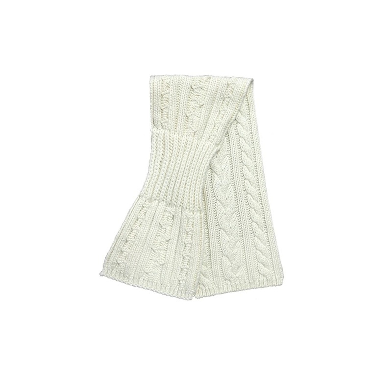 JCAESAR STUDIO Merino Wool Cable Scarf