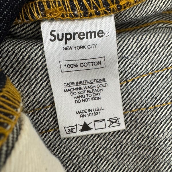 Supreme/シュプリーム【22AW】Rigid Slim Jean/リジット スリム