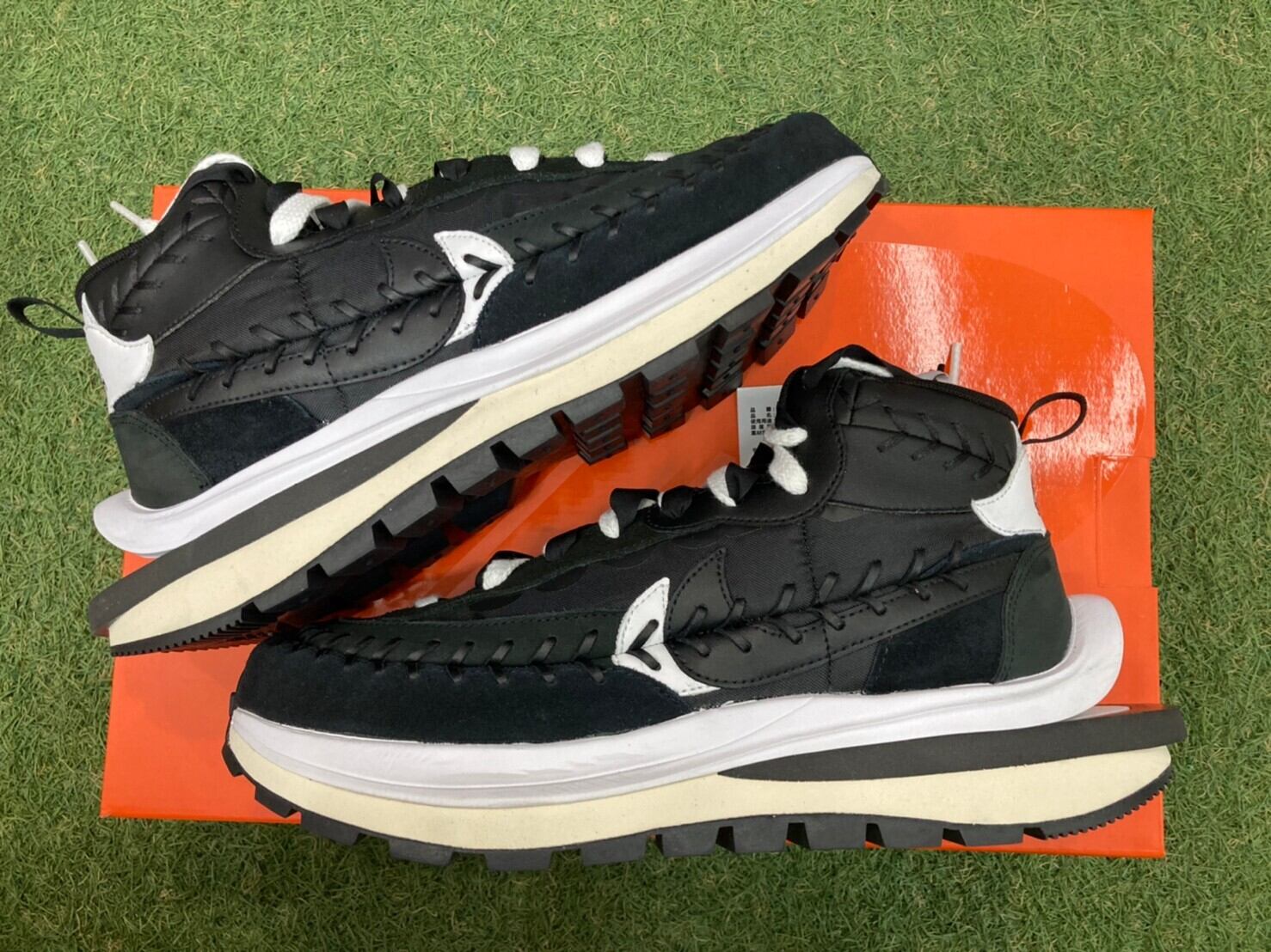 NIKE × SACAI Jean-Paul Gaultier Vapor Waffle Black/Black-White 