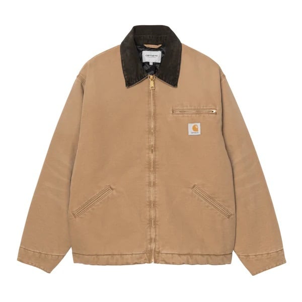 CARHARTT (カーハート) - OG DETROIT JACKET (OGデトロイトジャケット) Hamilton Brown / Tobacco (stone canvas) I035614