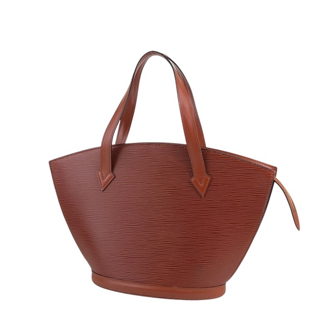 LOUIS VUITTON ルイヴィトン エピ ハンドバッグ ブラウン レザー サンジャック M52273 vintage ヴィンテージ オールド pbbmcr