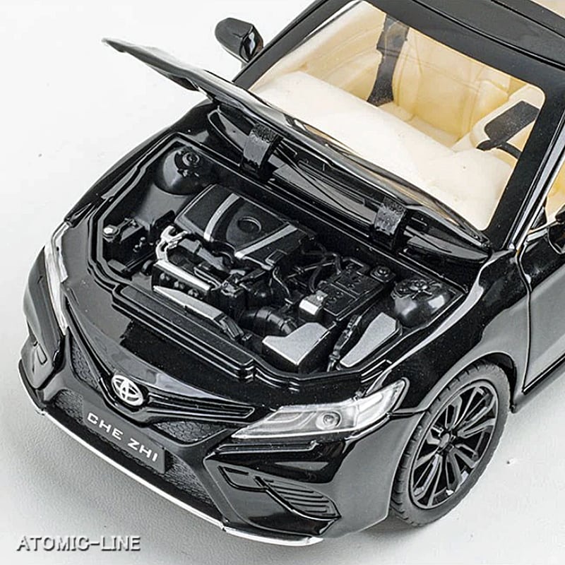 TOYOTA アバロン 1/24 ミニカー 全3色 ライト点灯 エンジンサウンド