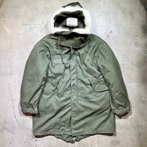 70's~ U.S.ARMY PARKA EXTREME COLD WEATHER M-65 FISHTAIL PARKA フィールドパーカー フィッシュテール フルセット ミリタリー MEDIUM 米軍 ジッパー交換 希少 ヴィンテージ BA-2064 RM2483H