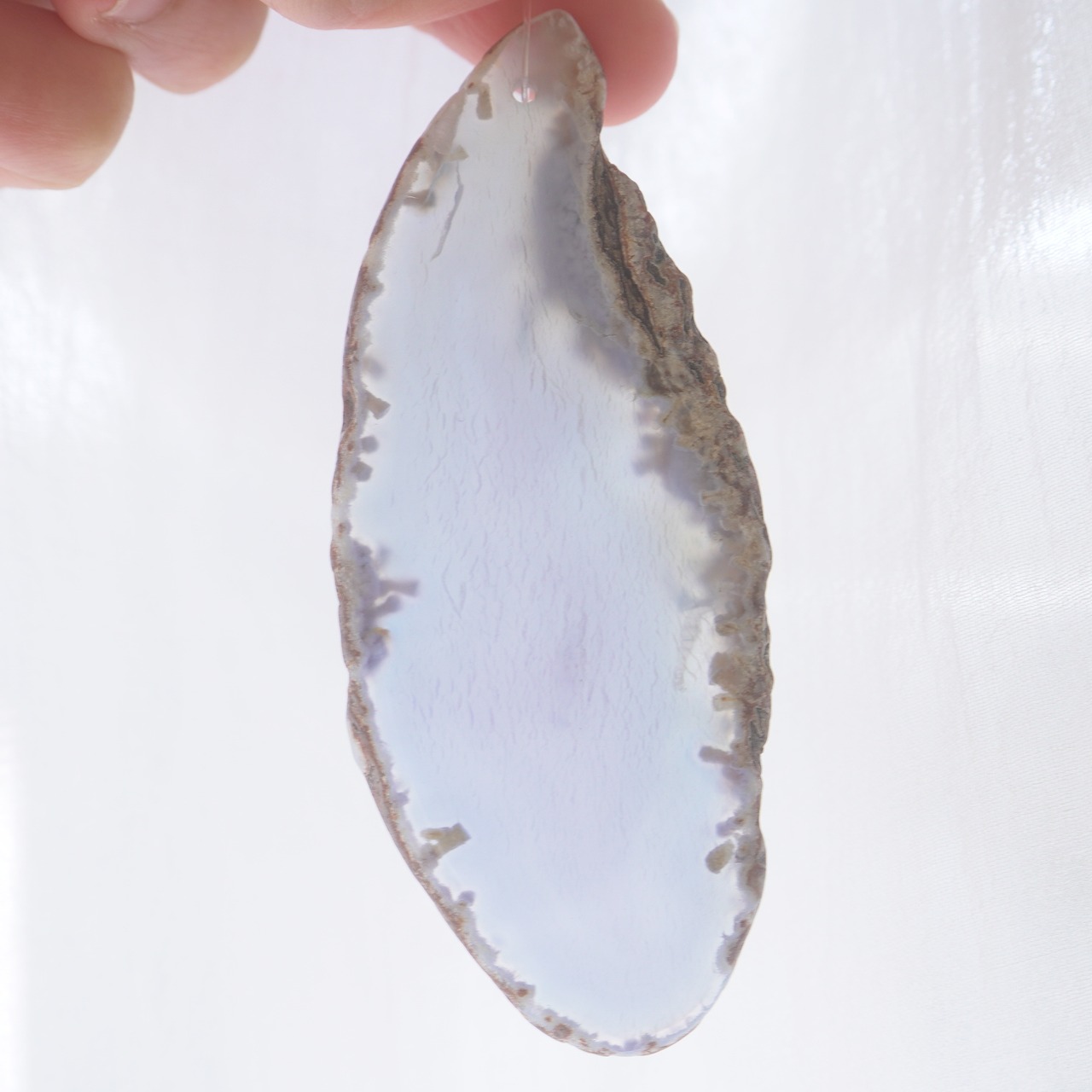 Clear Drops 02 - アゲートヒーリングチャイム / Agate Sun Catcher Wind Chime 216