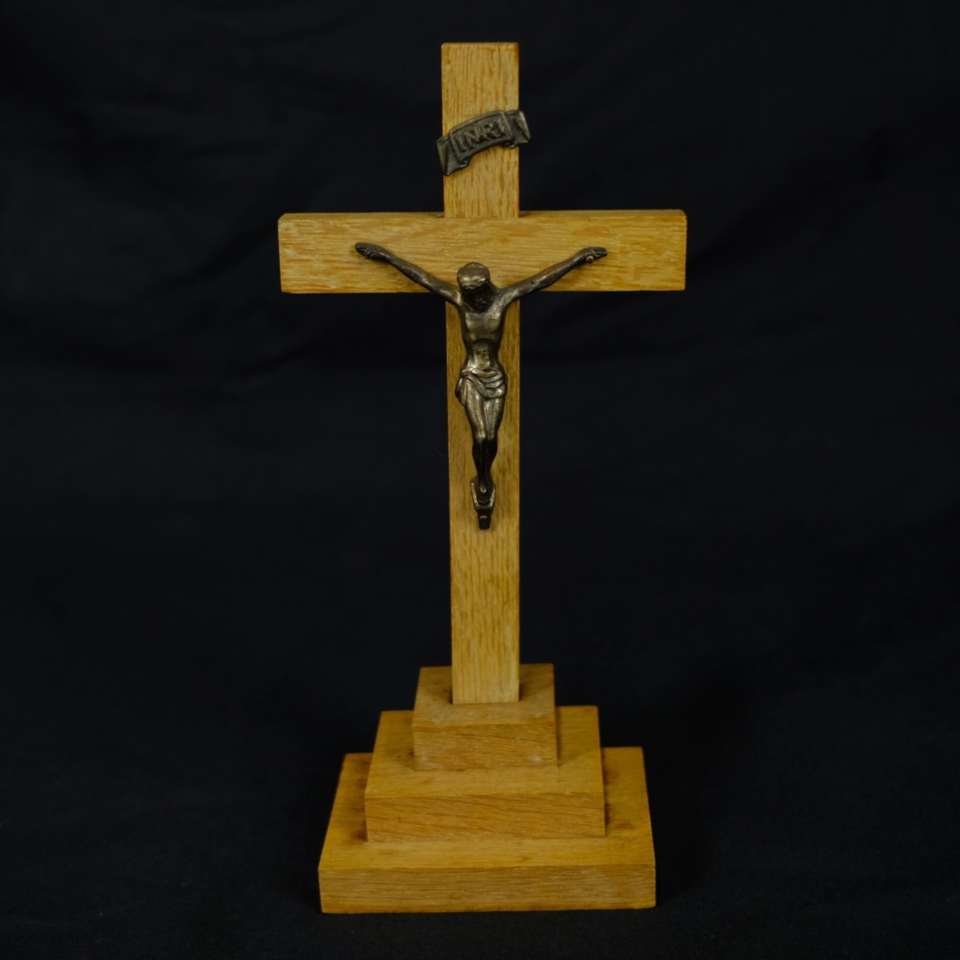 アンティーク 陶器人形 レディメイド作品 マリア 女像 オブジェ