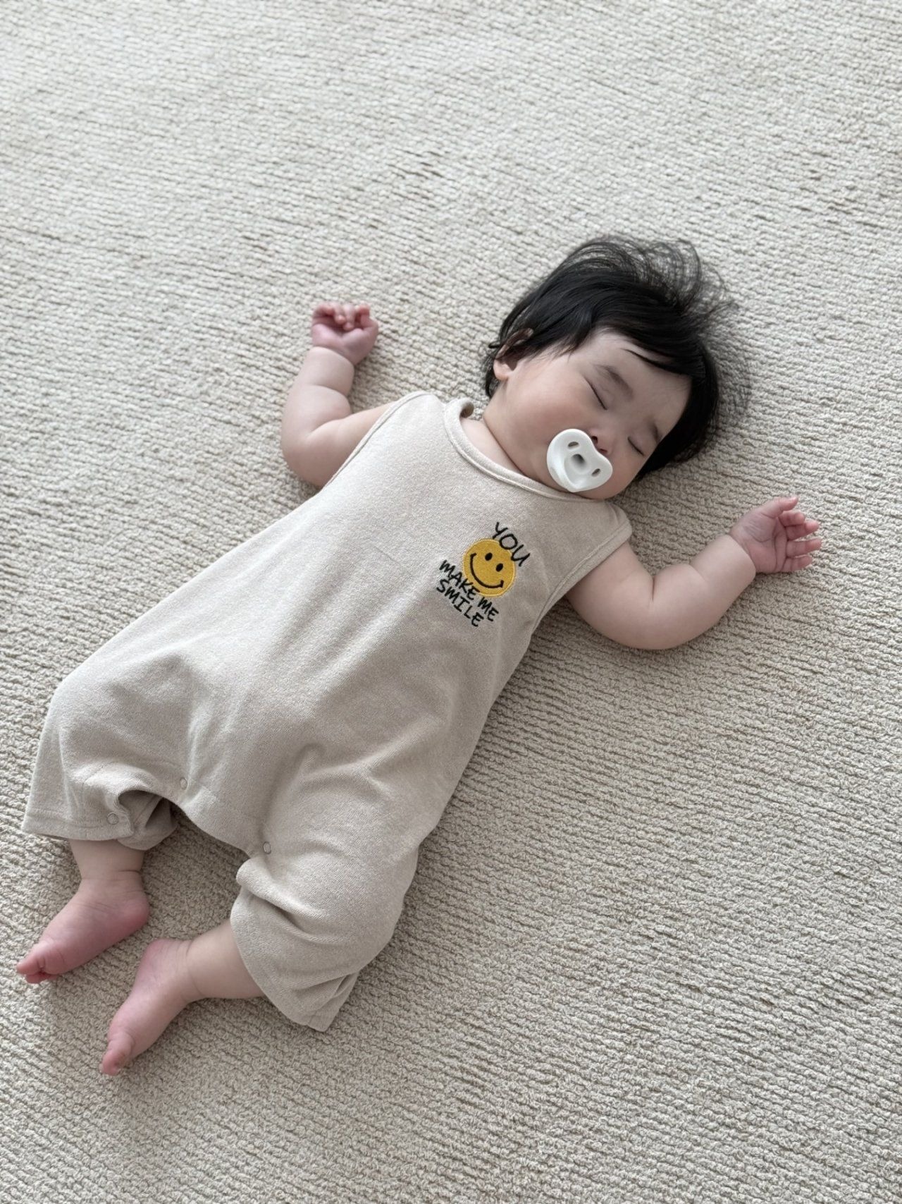 [Moran bebe] Terrismile Bodysuit / [모란] 테리스마일슈트