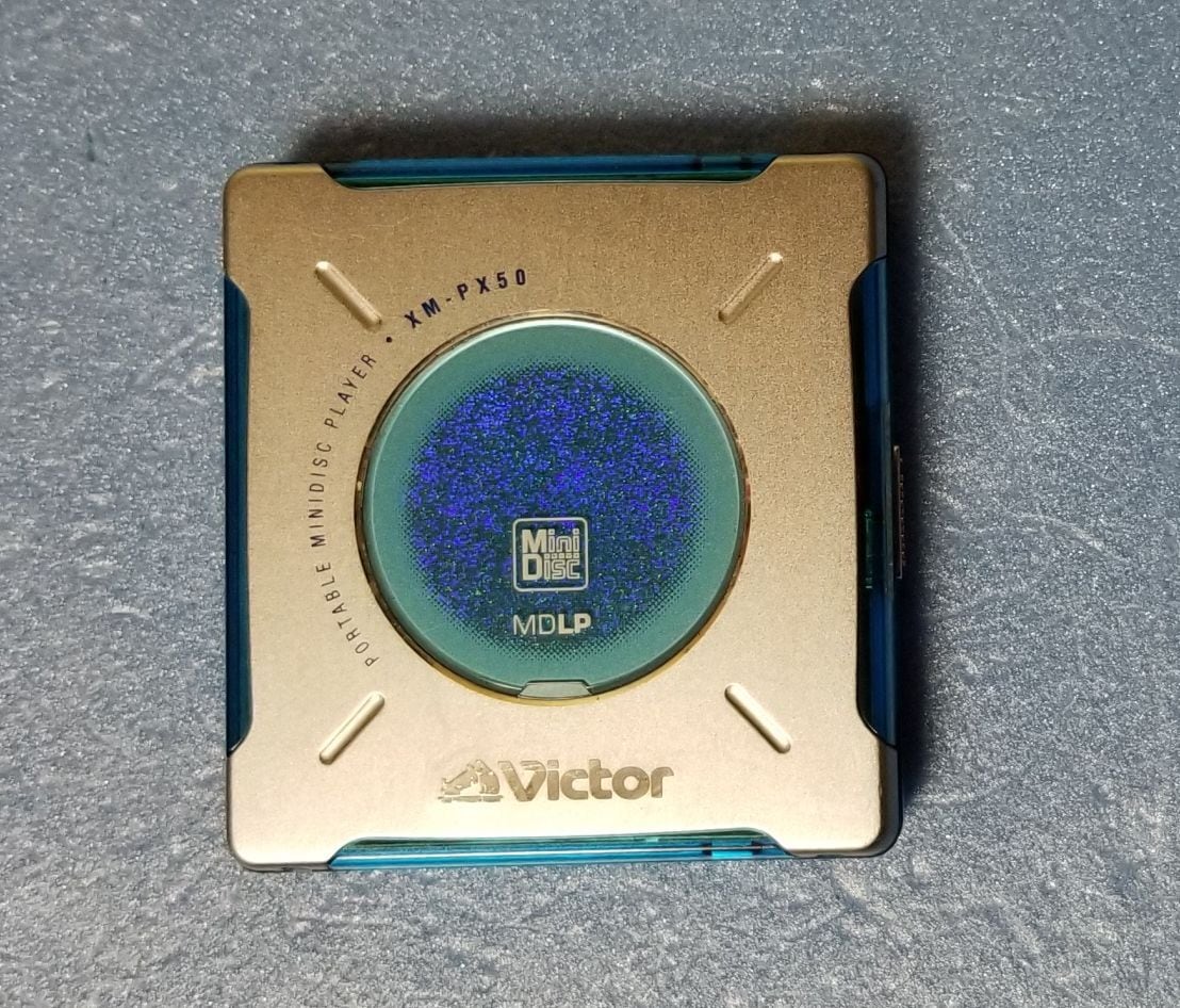 MDポータブルプレーヤー VICTOR XM-PX50 MDLP対応 美品・完動品 MDポータブルプレーヤー VICTOR XM-PX50 MDLP対応 美品・完動品