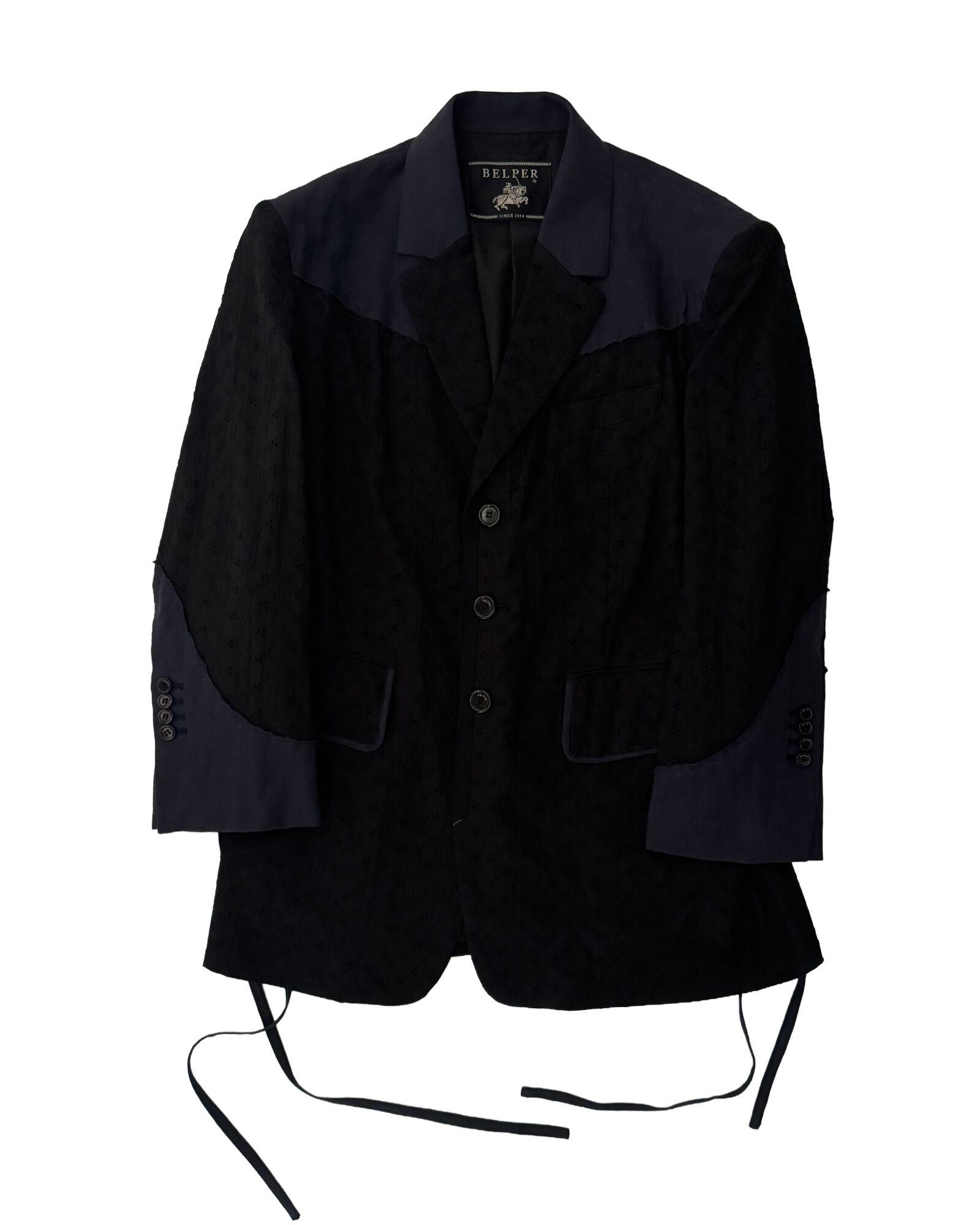 【 BELPER 】27SS PRE ODER " LACE JACKET"(デポジット30%表記)