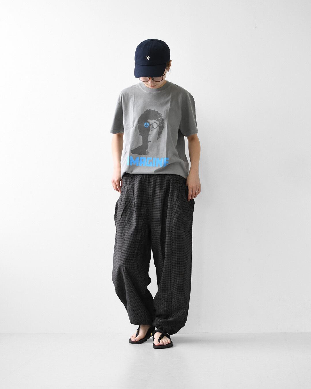 KHA:KI [カーキ] MICRO CHECK EASY PANTS [MIL-26SPT3258] マイクロ