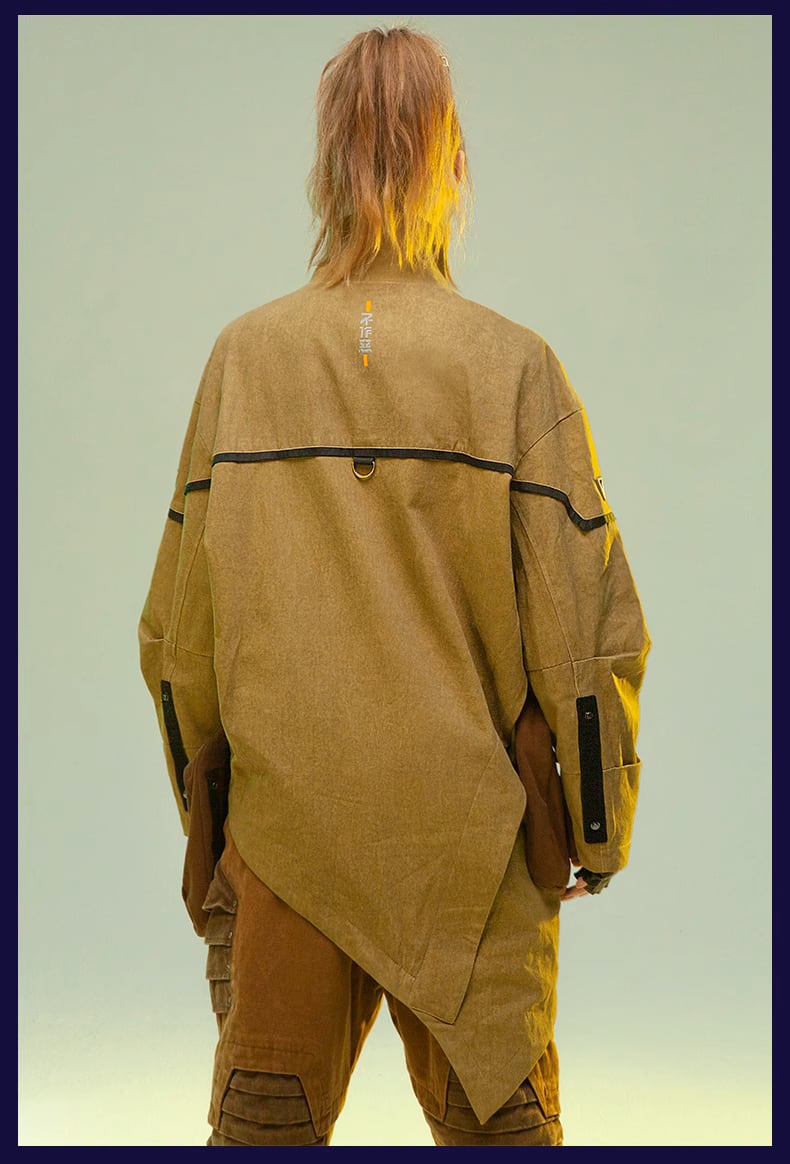 アンダーカバーイズム　未使用　ハンバーガー柄　２way シャツジャケット　レア アンダーカバーイズム 未使用 ハンバーガー柄 2way シャツジャケット