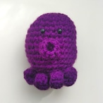 たこのバックチャーム(濃紫) [OG-008]