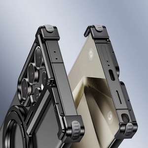 ◆Galaxy S24/S23◆ I-Shaped Aluminum Phone Case / I-シェイプ アルミニウム スマホケース