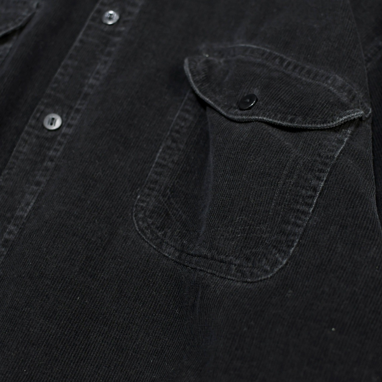 black corduroy shirt