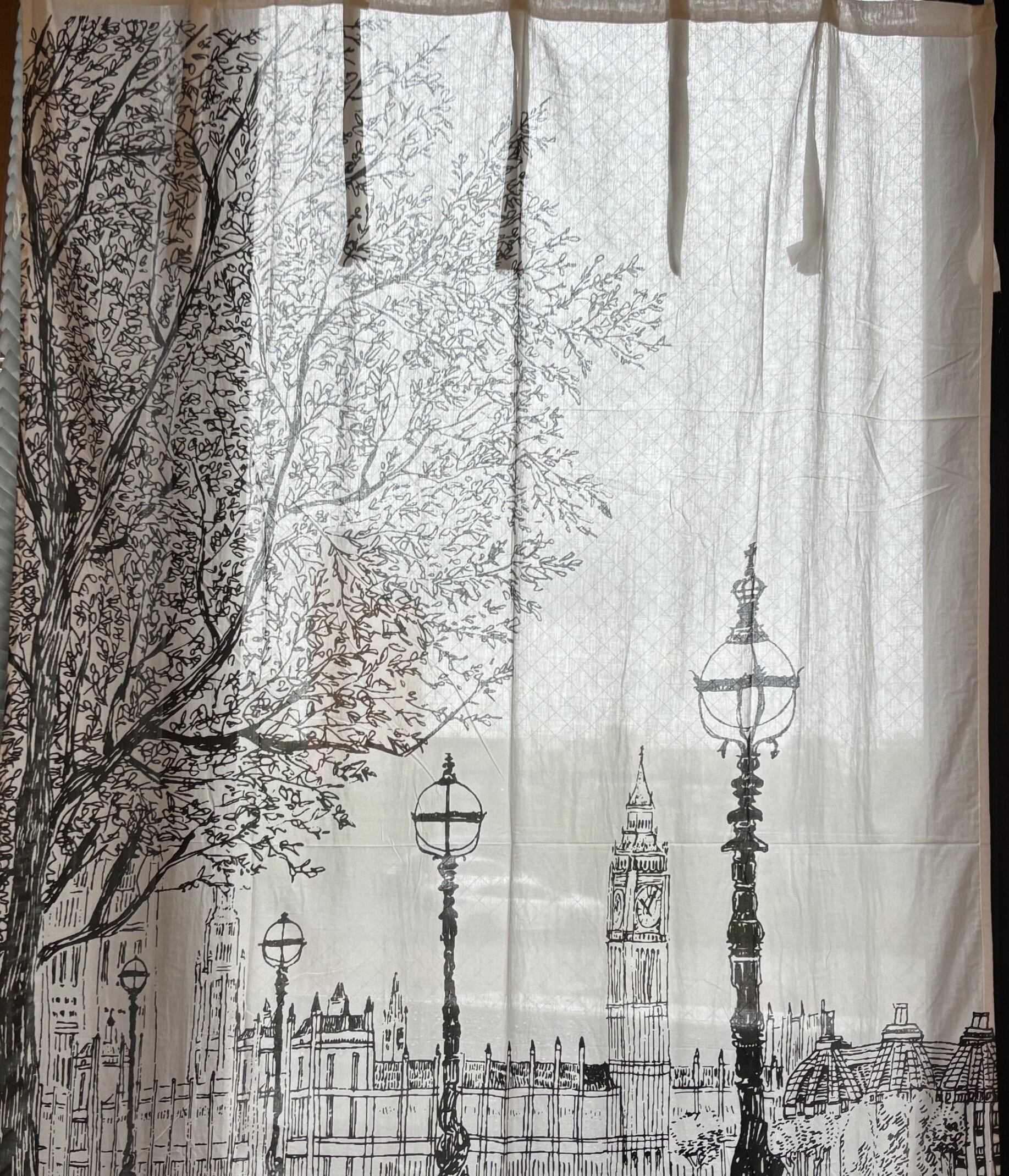 LANDSCAPEカーテン [サイズ: 高さ1800×横1000]