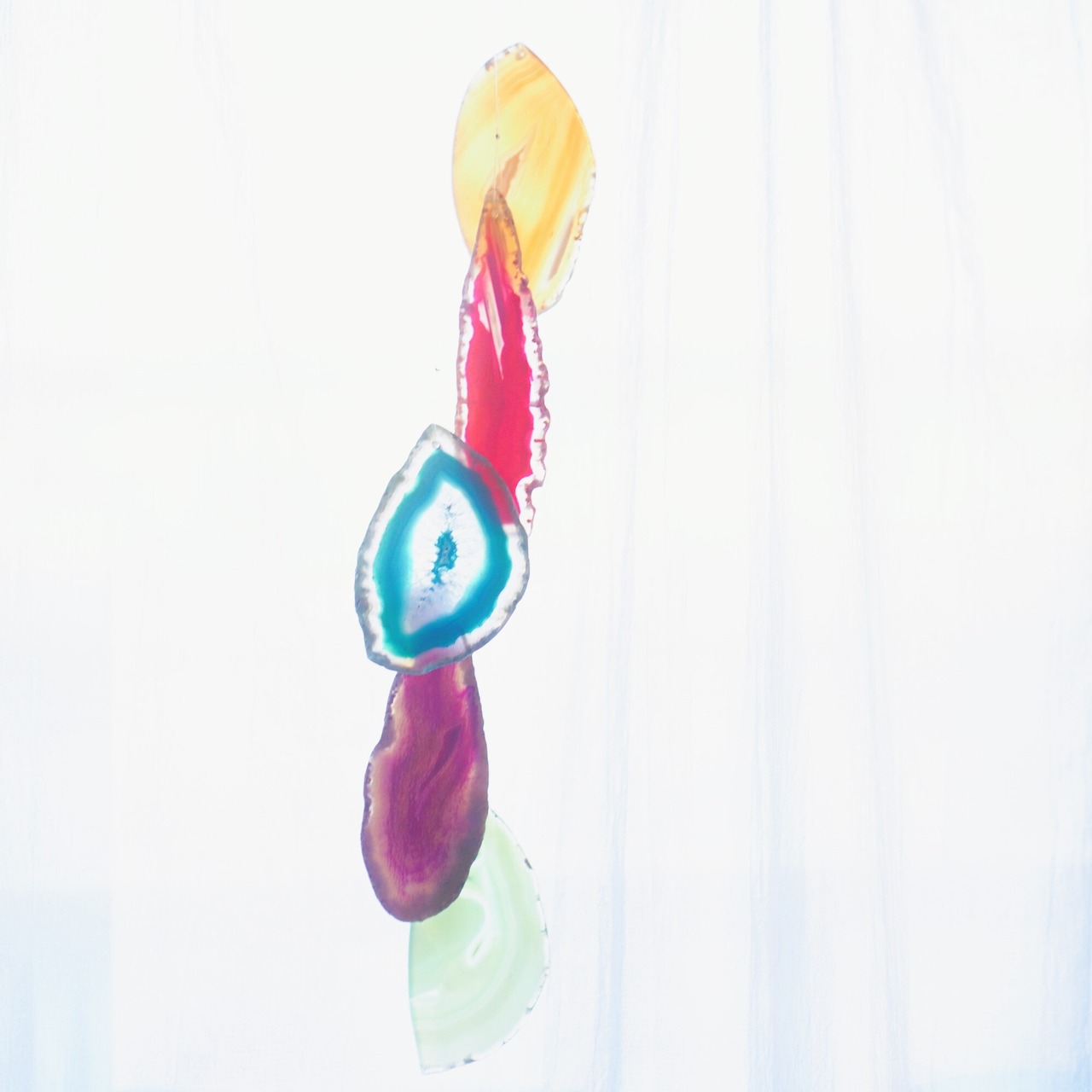 Flower Bouquet 09 - アゲートヒーリングチャイム / Agate Sun Catcher Wind Chime 279