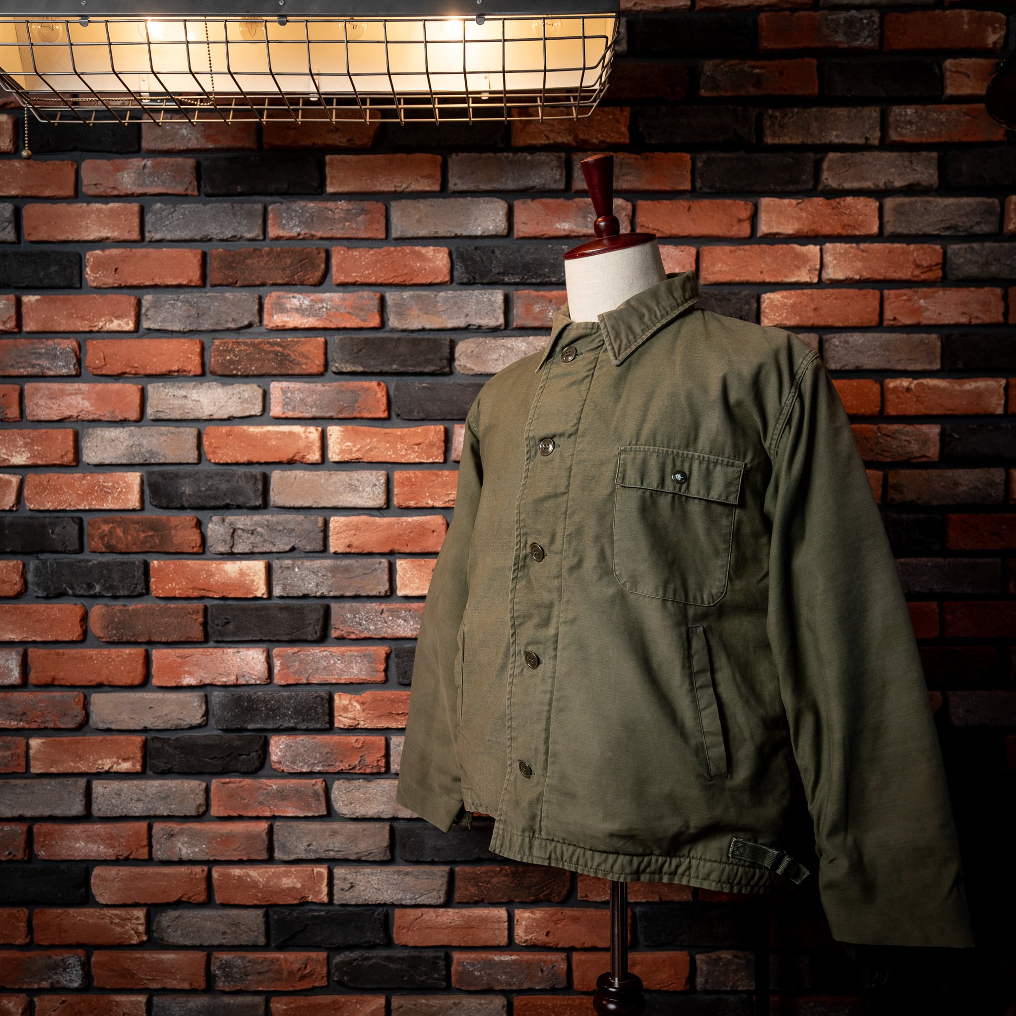 LARGE】U.S.Navy A-2 Deck Jacket 