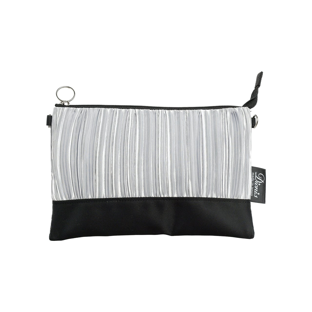 カラフルプリーツ2WAYポーチ(DSP-P912+)#306アイスグレー