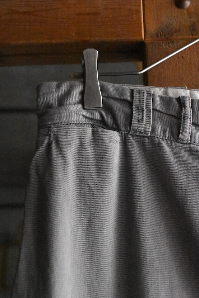 OK／60's "unknown" nice fade cotton work pants