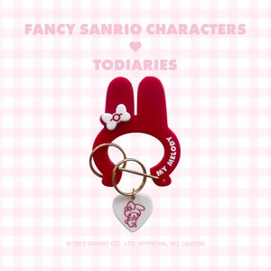 （受注生産）TODIARIES × FANCY SANRIO CHARACTERS・MY MELODY カラビナ / RED