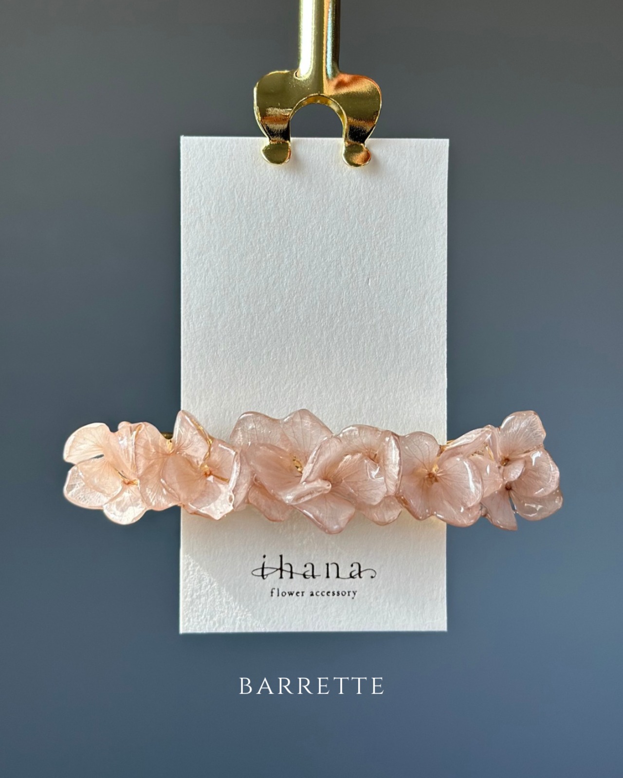 hydrangea barrette