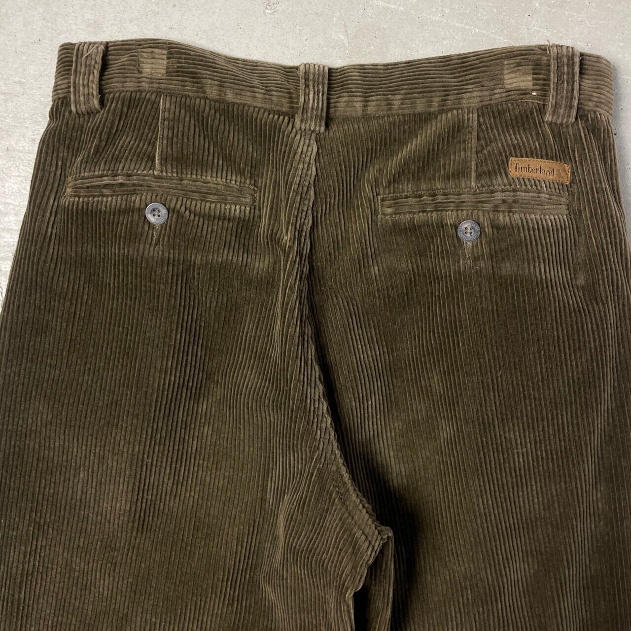 90年代 Timberland ティンバーランド 太畝 ツータック ワイド 