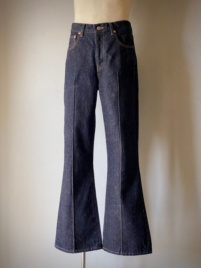 GEN IZAWA / Flare denim pants (one-wash)