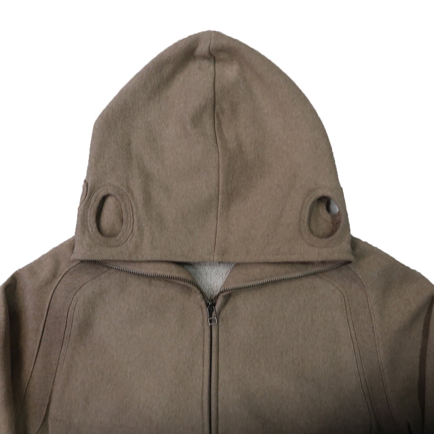 JIAN YE 23AW SOLID HOODIE (Charcoal)