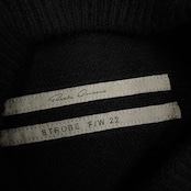 【RICK OWENS】リック・オウエンス "STROBE OWENSCORP" 22AW カシミヤ混ニットセーター