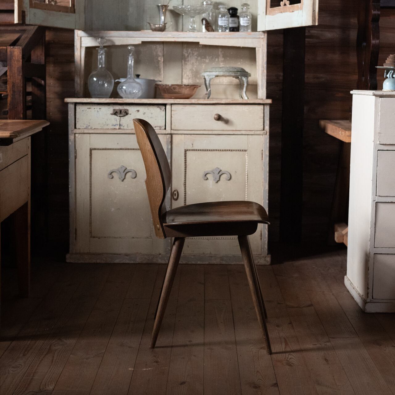 バウマンチェア Baumann chair フランス アンティーク 椅子 stoop | BAUMANN Chair in Wood