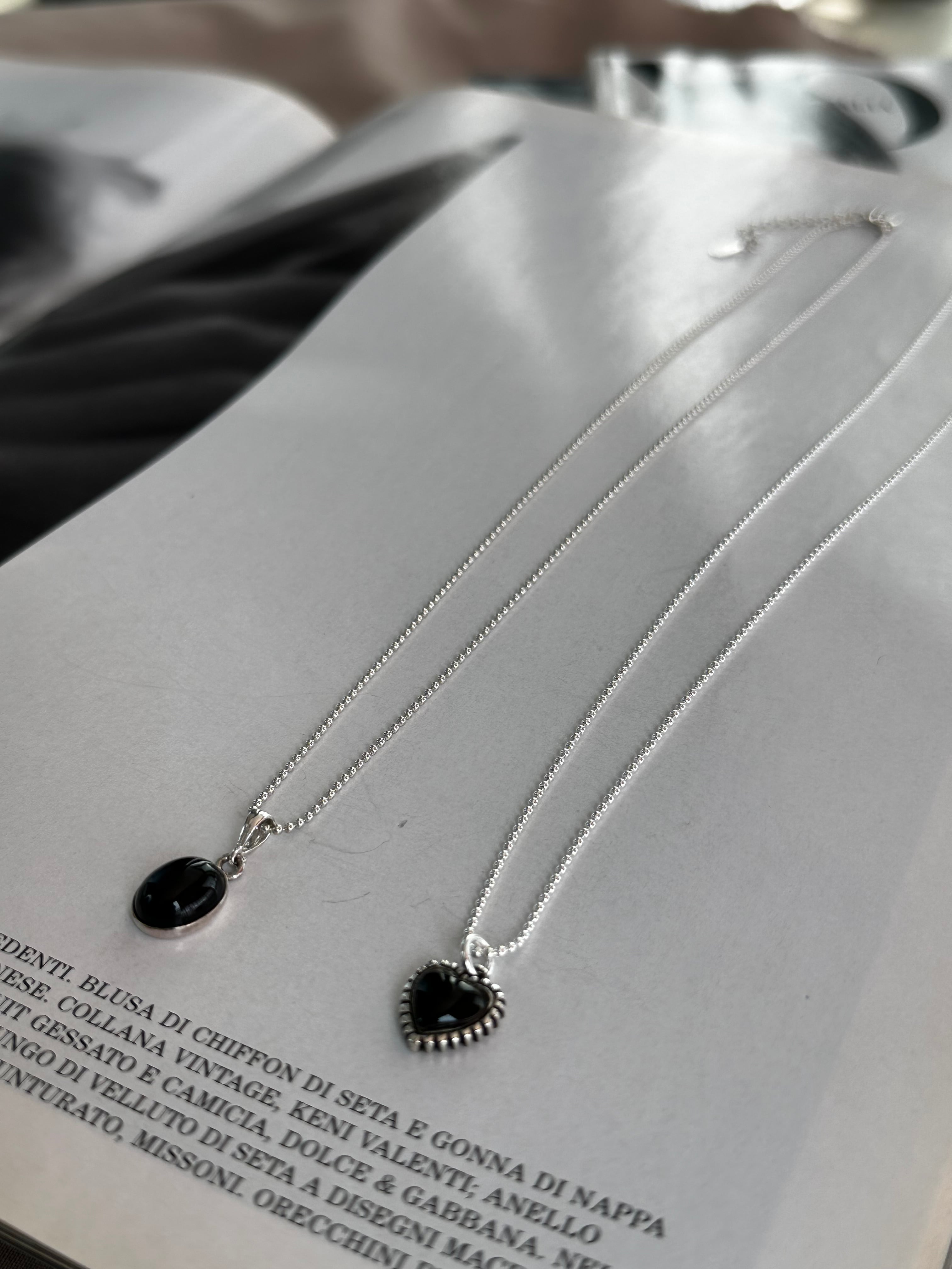 onyx Necklace ◇ NS25015 | Yju