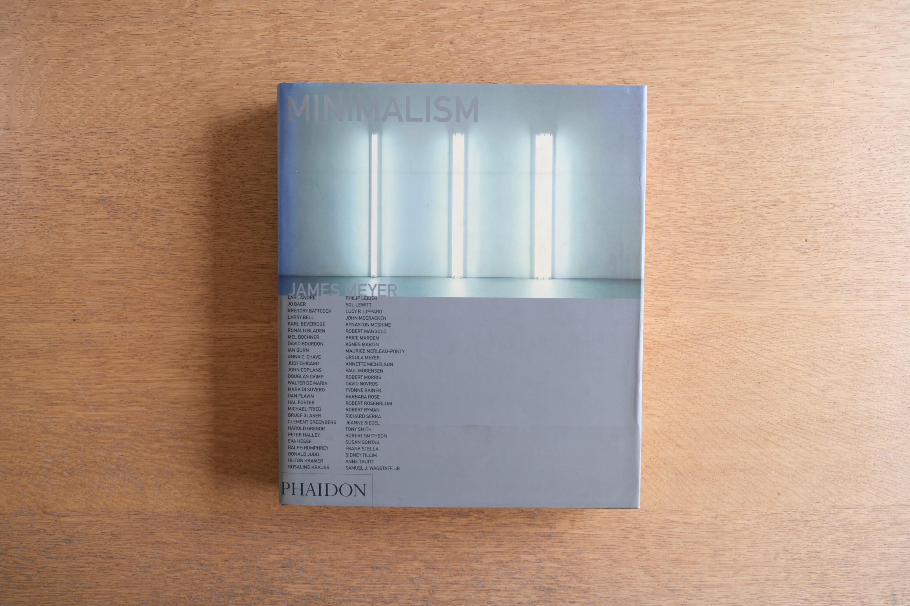 ミニマリズム Minimalism PHAIDON MINIMALISM ミニマリズム』 James Meyer 現代美術書 Phaidon刊（2005年