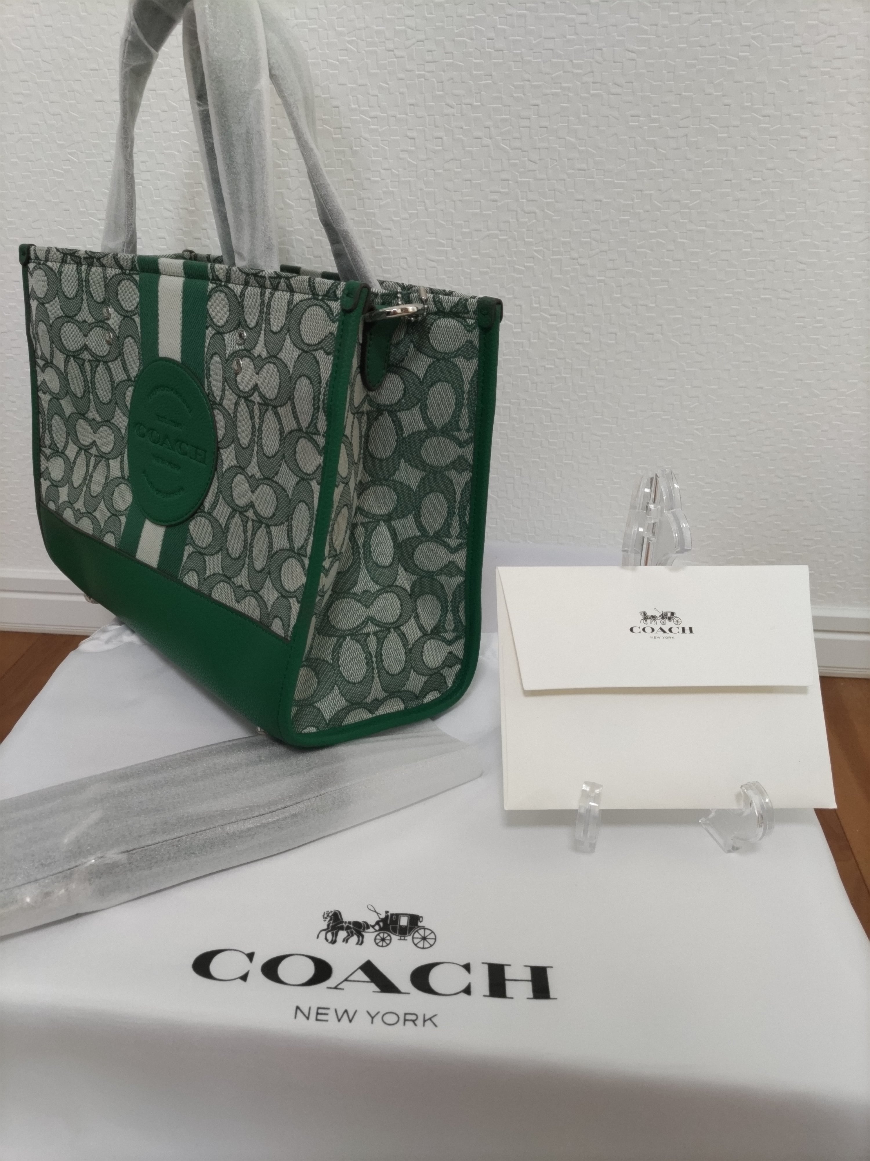 新品★COACH トートバッグ デンプシーキャリーオールC8448