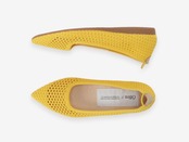 pointed-DOILY / YELLOW