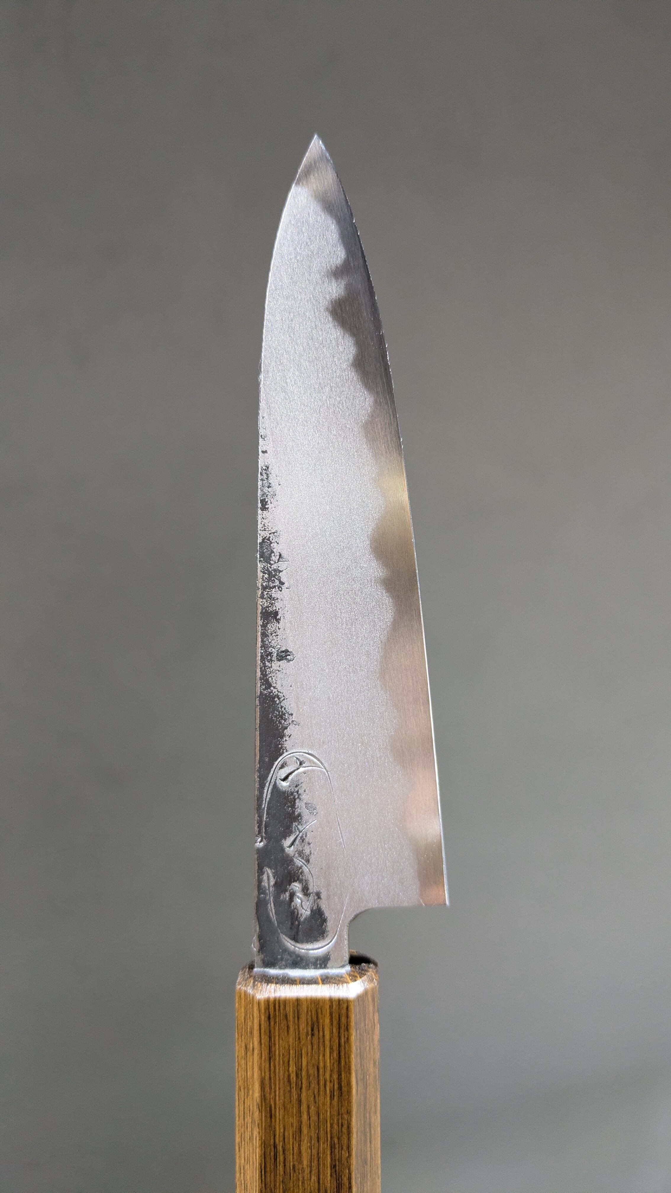 白二 黒打 牛刀 8寸（White Steel #2 Kurouchi Chef's knife 240mm