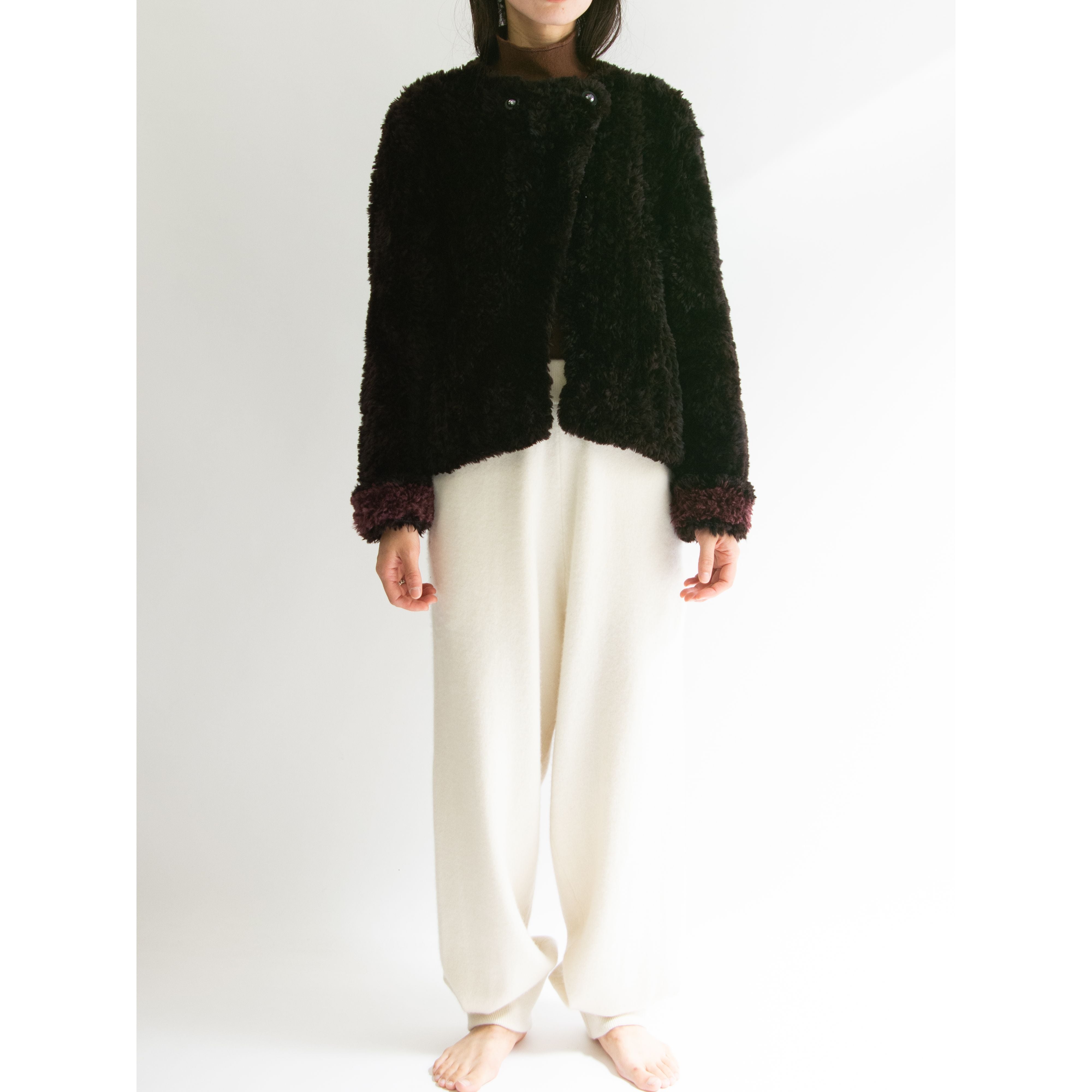 Paula Lishman】Handmade in Canada Knitted Beaver Fur Jacket Paula Lishman】Handmade in Canada Knitted Beaver Fur Jacket