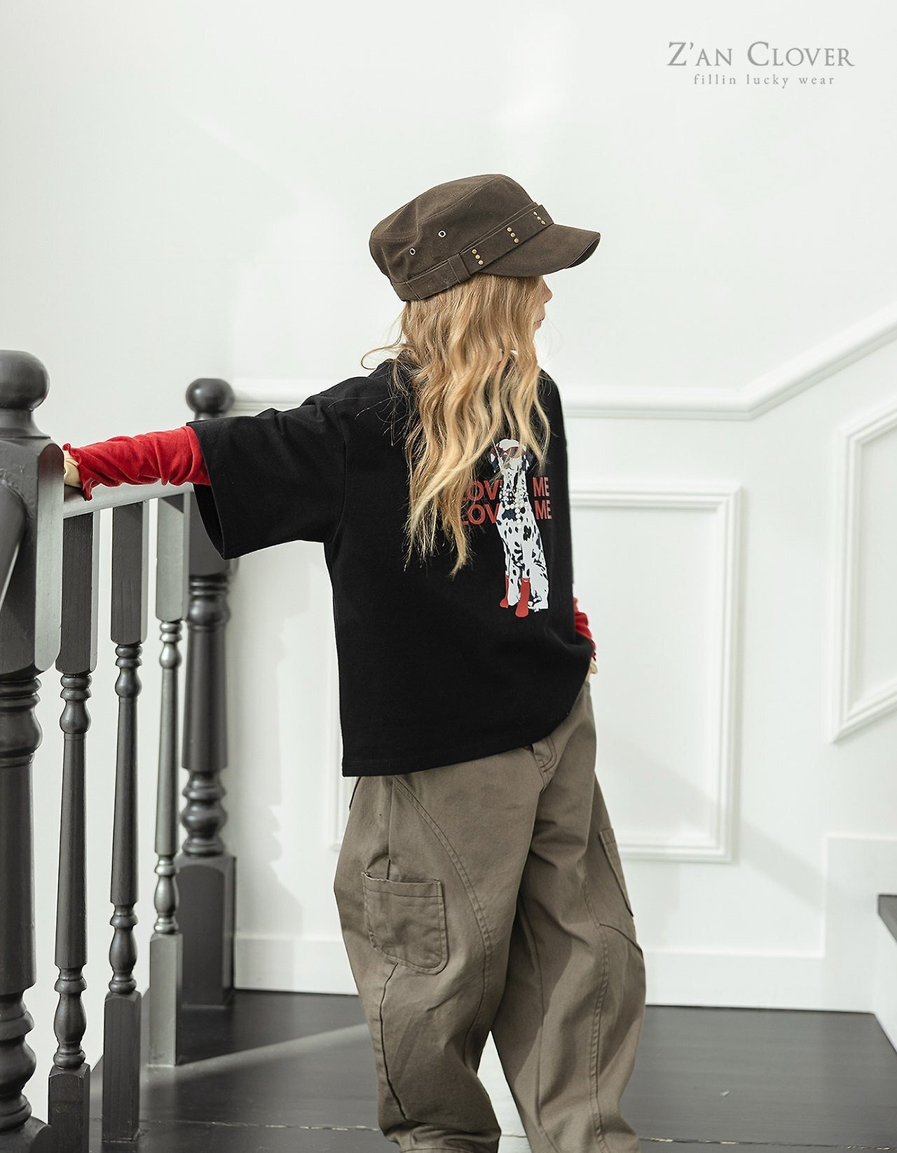 ZAN CLOVER［取寄］curve cargo pants 26winter
