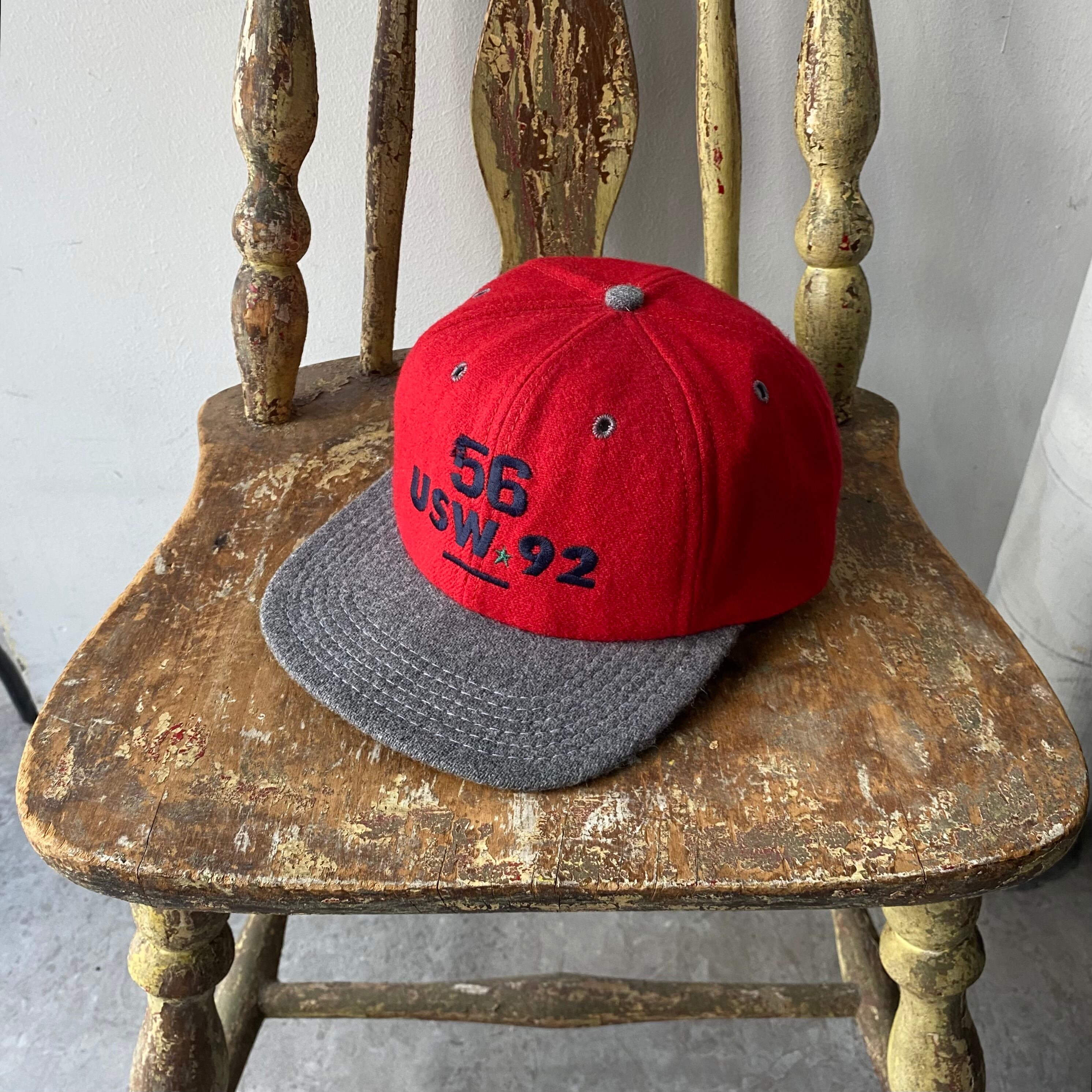 90s GAP "USW-92" logo wool cap【仙台店】