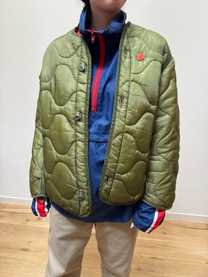 JK4-9 REMAKE QUILTING JACKET -KHAKI-✳︎