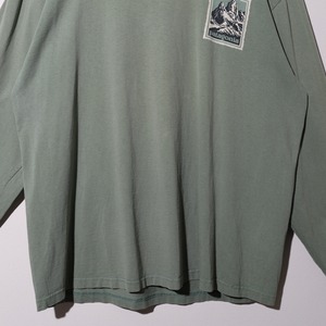 美品 L L/S T-Shirt 97年 USA製 Mountain Logo Patagonia パタゴニア マウンテンロゴ 山ロゴ 長袖Tシャツ