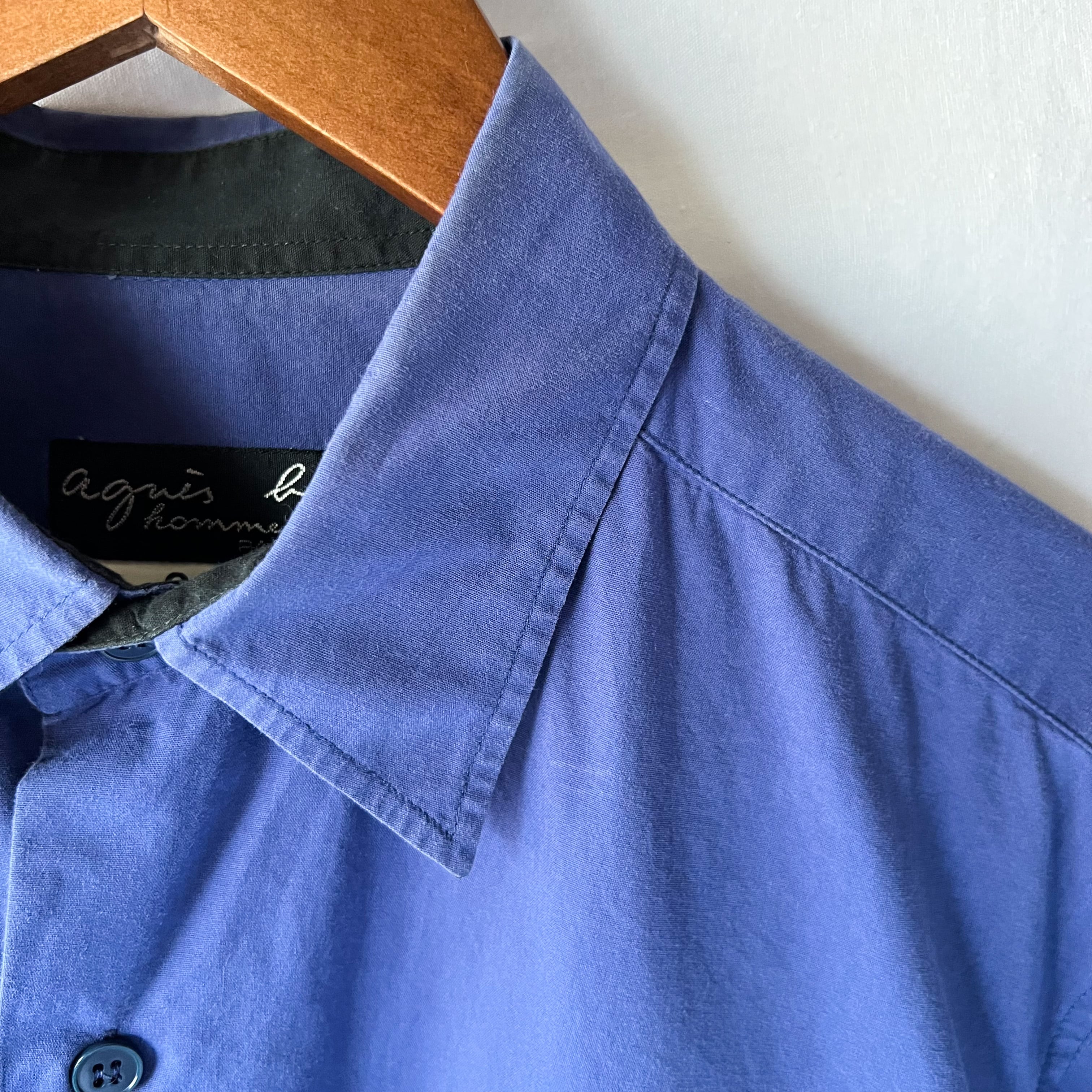 90s “agnes b.” made in France french color shirt 90年代