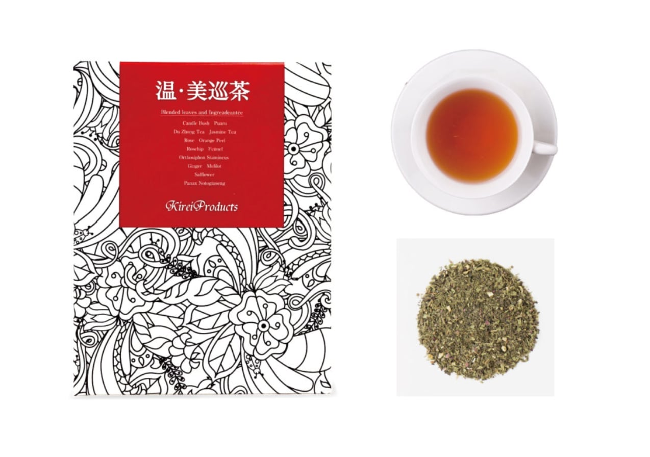 温・美巡茶~「冷える」「むくむ」「便秘気味」をトータルサポート