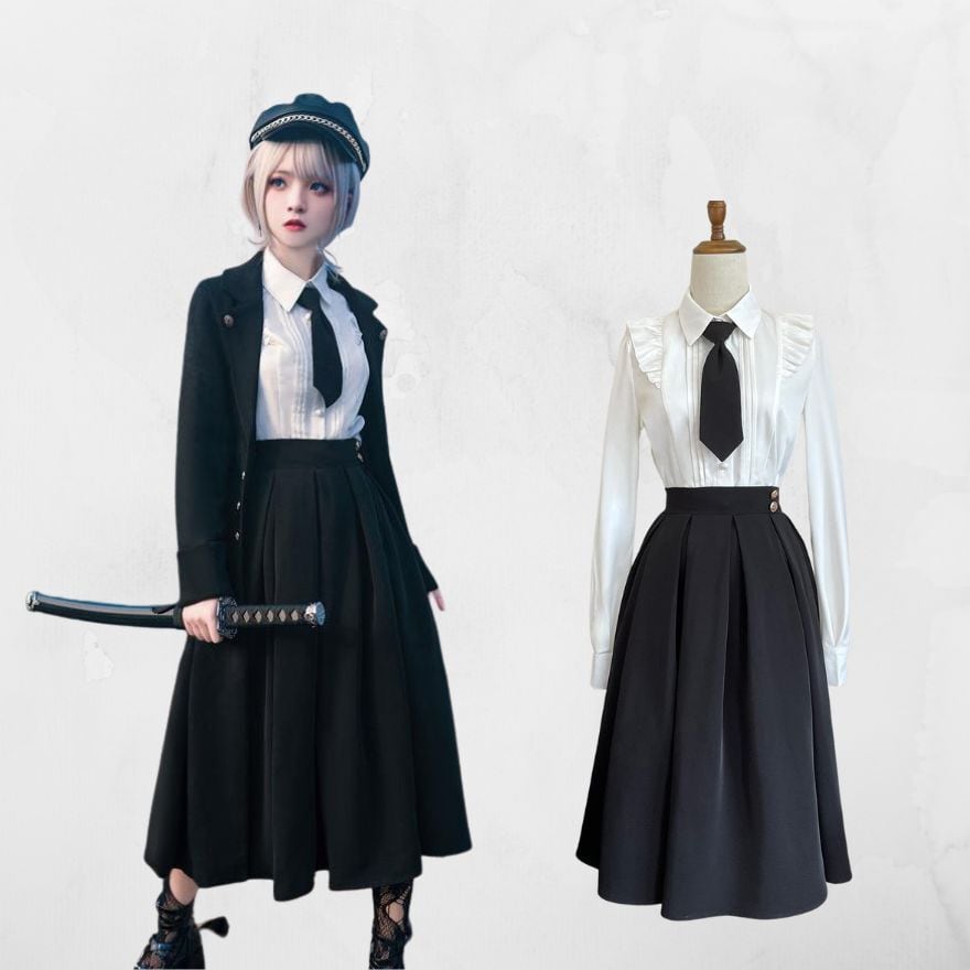 ロリータ 王子系 アウター JK 学園風 制服 ロリータ 皇子系 軍服