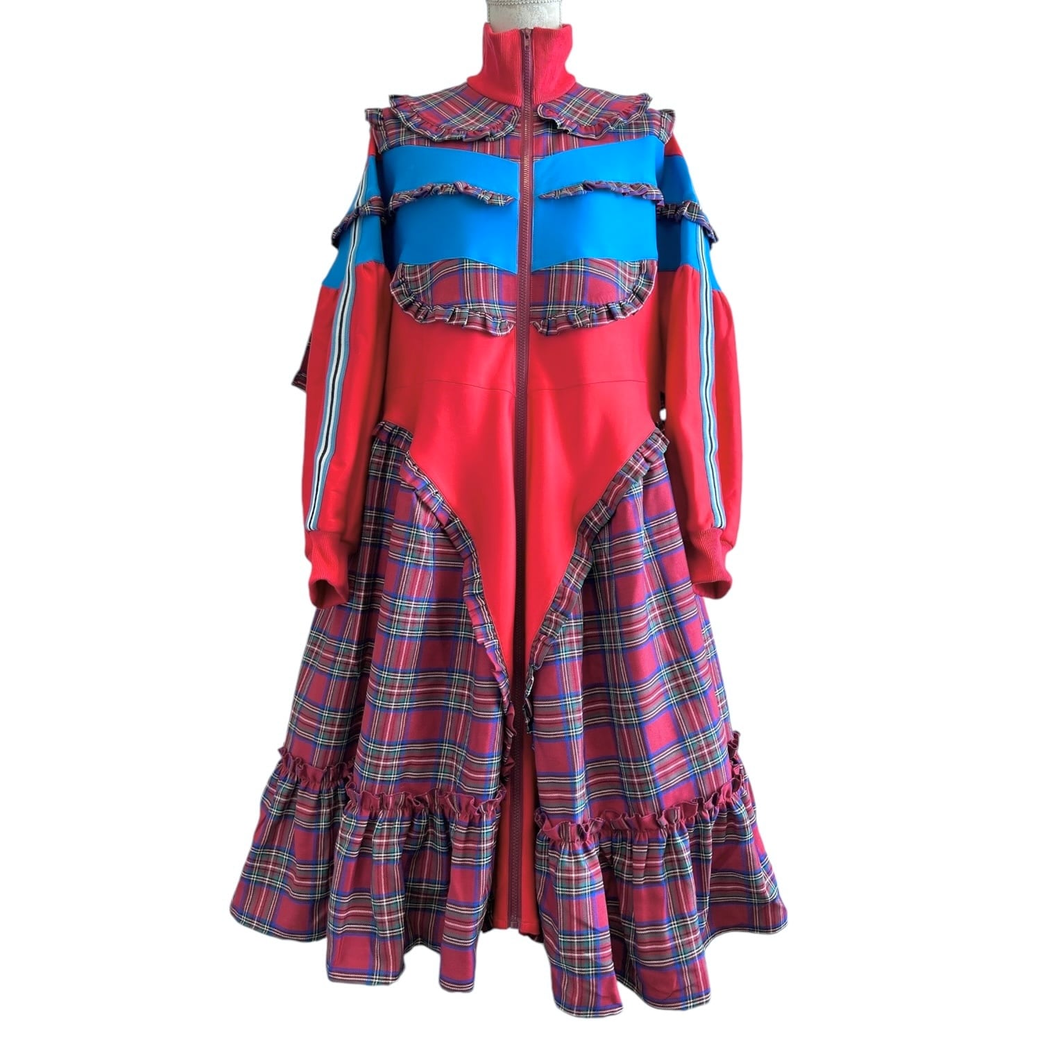 ジャージワンピース RED | HEIHEI - ワンピース ジャージワンピース RED | HEIHEI - ワンピース