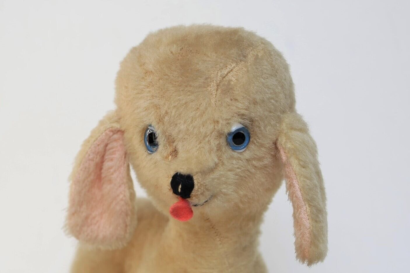 フランス アンティーク ヴィンテージ ラム 子羊のぬいぐるみ（タイヤ