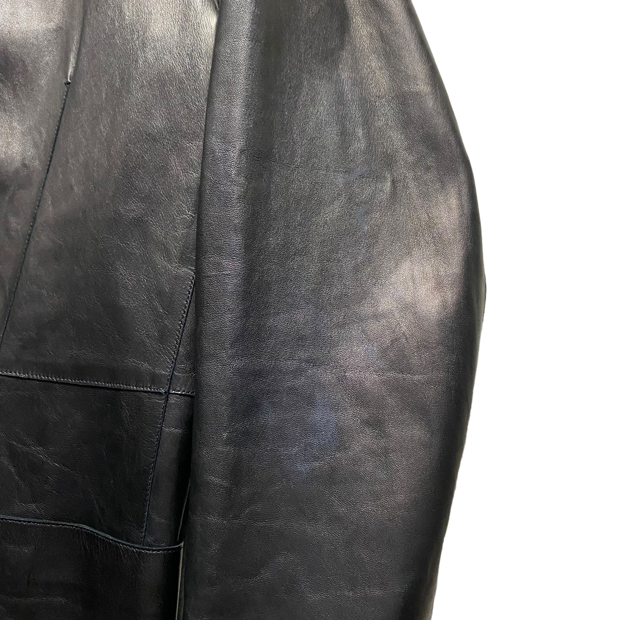 JIL SANDER metallic leather jacket | NOIR ONLINE JIL SANDER metallic leather jacket | NOIR ONLINE