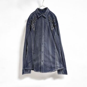 70s Made in France Patched Denim Jacket | PAY ID