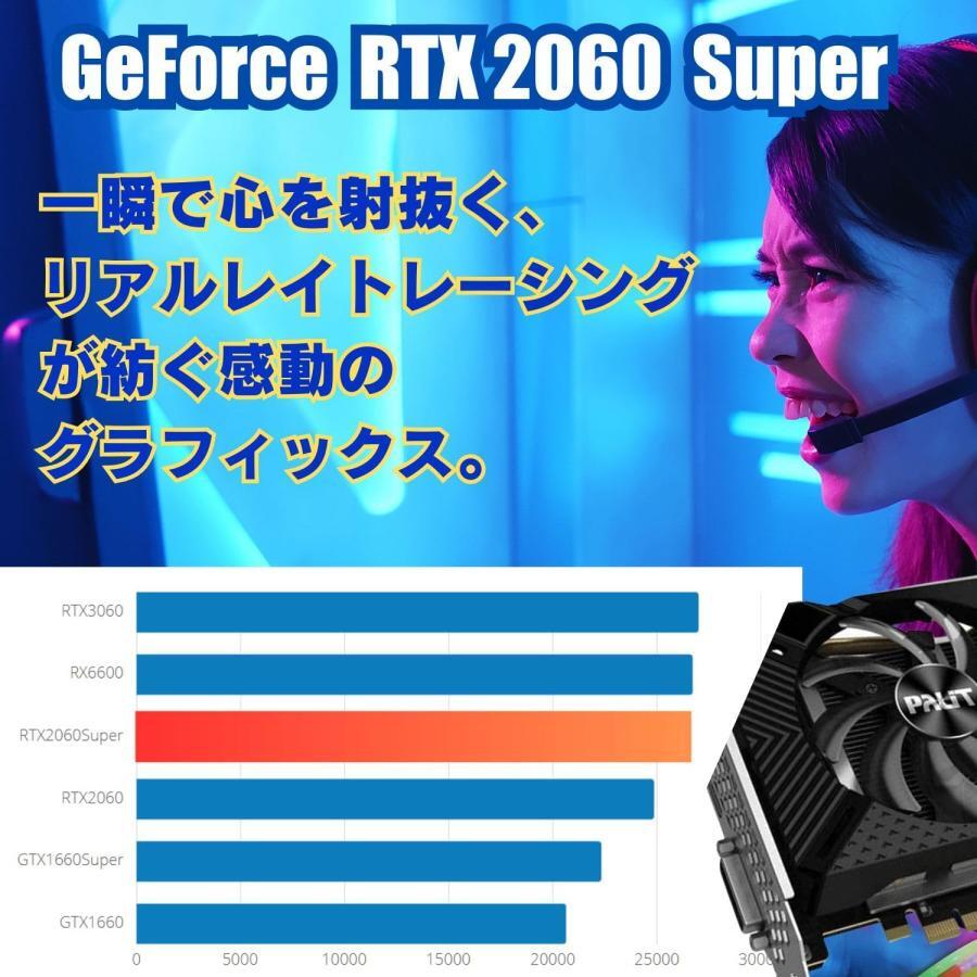 アウトレット】G-Storm RTX2060Super Ryzen5-5500 メモリ16GB SSD512GB
