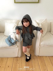 韓国子供服 / BANANA J / 26Autumn / アイノ フードパーカー / 秋服 / キッズ *XS~JS*