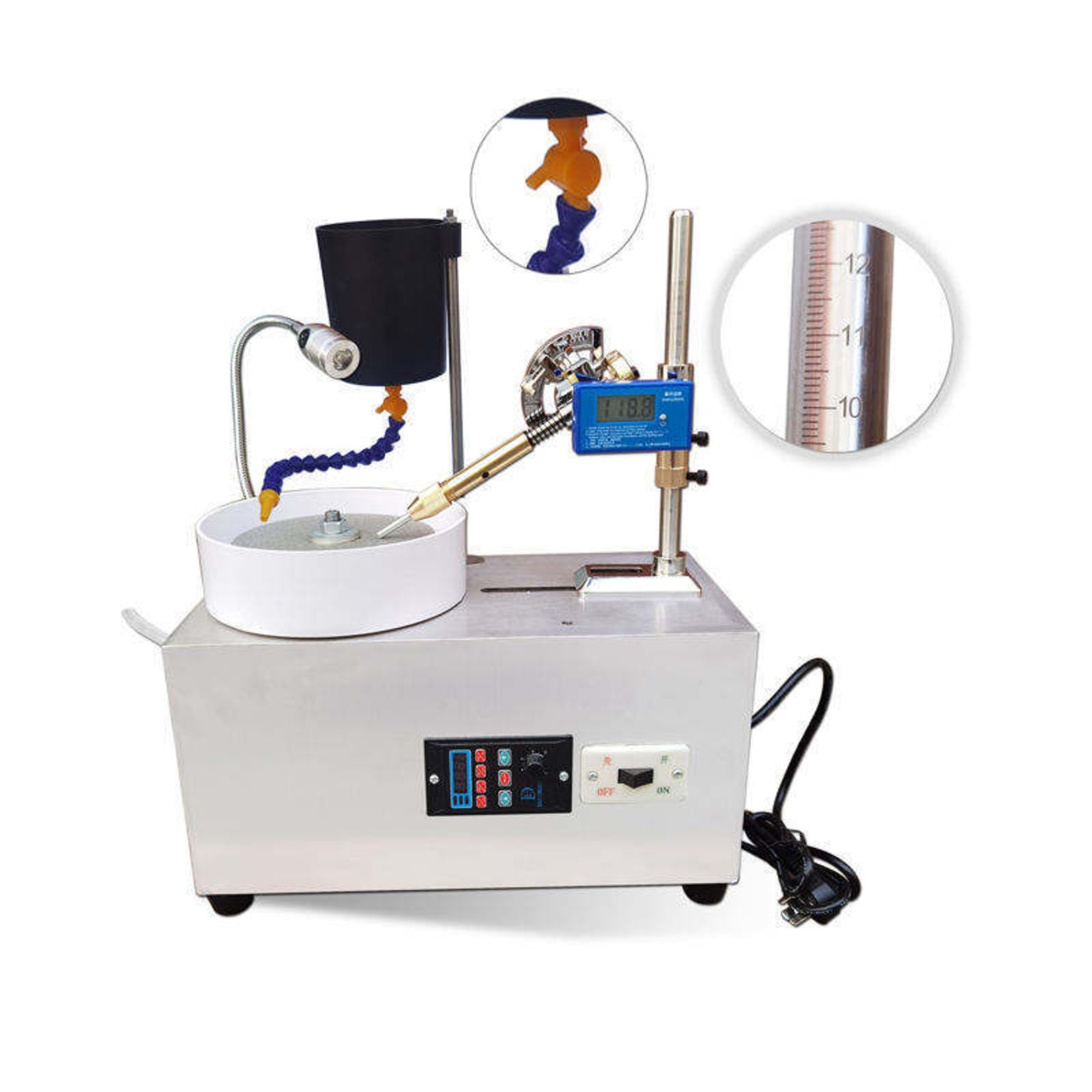 宝石研削研磨機