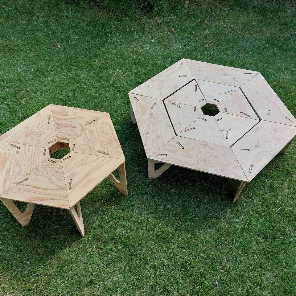 HEXA-TABLE【つどう】 | 井上進木工所